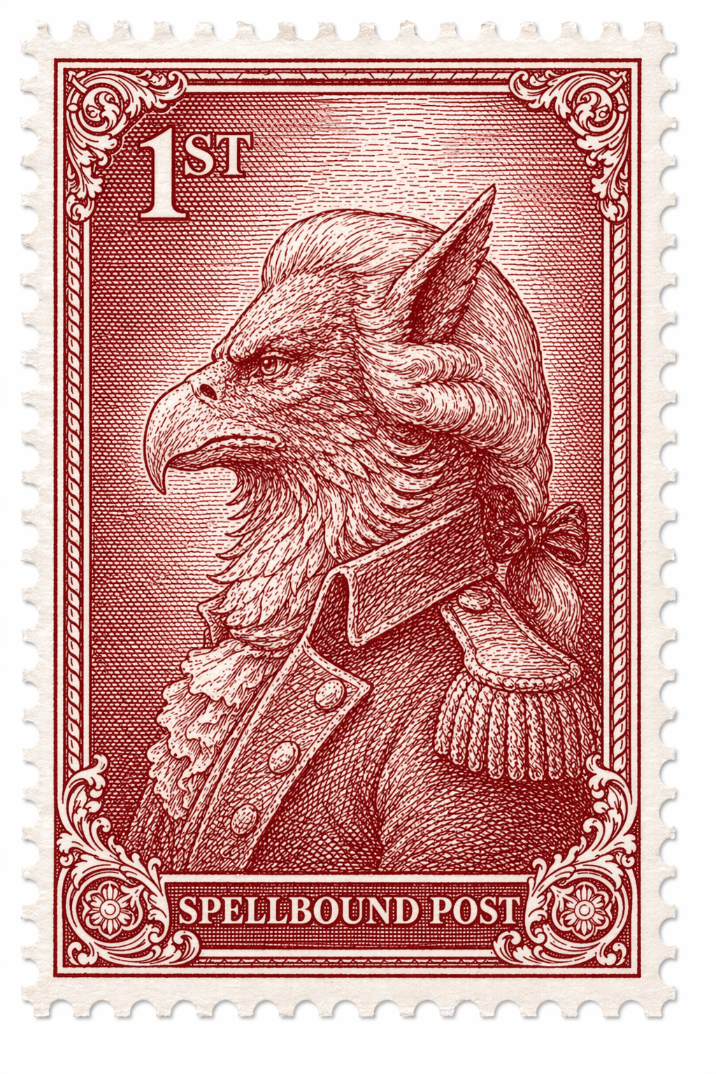 Presidential Griffin Stamp Sticker